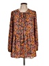 DR2 100% Polyester Orange Long Sleeve Blouse Size L - photo 1