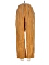 Topshop Stripes Gold Casual Pants Size 2 - photo 1