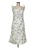 Current Air 100% Polyester Silver Cocktail Dress Size M - photo 1