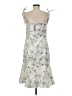 Current Air 100% Polyester Silver Cocktail Dress Size M - photo 2
