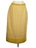 En Elly Chevron-herringbone Yellow Formal Skirt Size L - photo 1