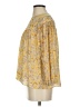 The Great. 100% Silk Yellow 3/4 Sleeve Silk Top Size XS (0) - photo 5