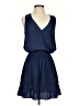 Ramy Brook 100% Polyester Solid Blue Casual Dress Size S - photo 1