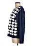 Karl Lagerfeld Paris Polka Dots Blue Pullover Sweater Size M - photo 5