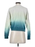 Marine Layer 100% Cotton Tie-dye Teal Pullover Sweater Size S - photo 2