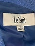 Le Suit 100% Polyester Blue Blazer Size 14 - photo 6