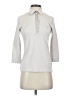 Golfino Ivory Tan Long Sleeve Polo Size 4 - photo 1