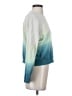 Marine Layer 100% Cotton Tie-dye Teal Pullover Sweater Size S - photo 4