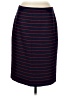 J.Crew Stripes Blue Casual Skirt Size 6 - photo 1