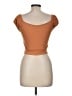 Assorted Brands Orange Short Sleeve Top Size M - photo 2
