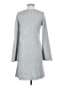 MICHAEL Michael Kors Solid Gray Casual Dress Size S - photo 2