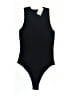 Happily Grey 100% Polyester Black Bodysuit Size L - photo 2