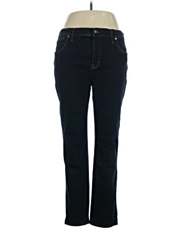 Madewell Mid-Rise Stovepipe Jeans in Rinse Wash (view 1)