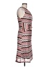 SLNY Chevron-herringbone Pink Casual Dress Size 10 - photo 4
