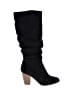 Merona Black Boots Size 8 - photo 1