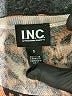 INC International Concepts Animal Print Brown Short Sleeve Top Size S - photo 7