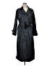 Jason Wu 100% Polyurethane Black Trenchcoat Size XL - photo 1
