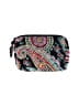 Vera Bradley 100% Cotton Paisley Black Makeup Bag One size - photo 1