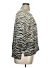 Vince. 100% Silk Silver Short Sleeve Top Size XL - photo 4
