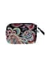 Vera Bradley 100% Cotton Paisley Black Makeup Bag One size - photo 2