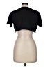 Subdued Black Short Sleeve Turtleneck Size M - photo 2