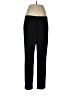 Ecru Solid Black Dress Pants Size 12 - photo 1