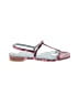 Frances Valentine Paisley Pink Sandals Size 9 1/2 - photo 1
