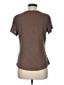 Mia Joy Brown Short Sleeve Henley Size M - photo 2