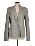 Long Tall Sally 100% Polyester Tweed Gray Blazer Size 12 - photo 1