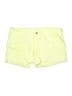 Old Navy 100% Cotton Solid Yellow Shorts Size 14 - photo 1