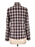 J. by J.Crew Plaid Burgundy Long Sleeve Button-Down Shirt Size 10 - photo 2