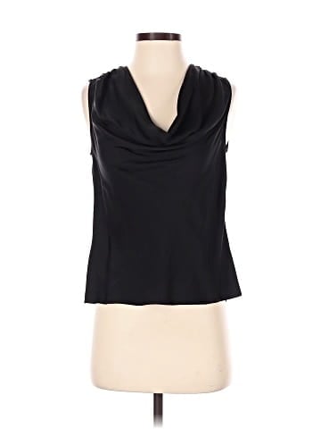 Intermix Sleeveless Silk Top (view 1)