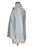 Talbots Stripes Blue Long Sleeve Blouse Size 16W - photo 5
