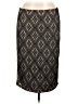 Renee C. Argyle Gray Casual Skirt Size L - photo 1