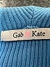 Gab & Kate Blue Zip Up Hoodie Size L - photo 7