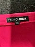 Fashion Nova 100% Polyester Pink Kimono Size XL - photo 3