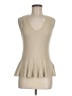 RACHEL Rachel Roy Tan Sleeveless Top Size M - photo 1
