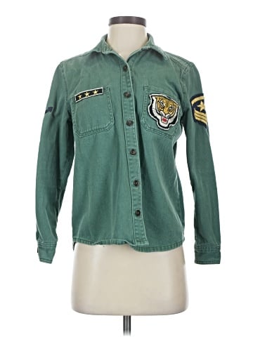 Forever 21 Long Sleeve Button-Down Shirt (view 1)