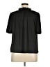 Gap 100% Polyester Black Short Sleeve Blouse Size XL - photo 2