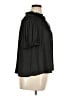 Gap 100% Polyester Black Short Sleeve Blouse Size XL - photo 4