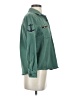Forever 21 100% Cotton Green Teal Long Sleeve Button-Down Shirt Size S - photo 4
