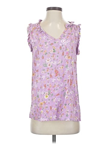 Lime n Chili Sleeveless Blouse (view 1)