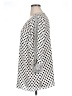 Rose + Olive 100% Polyester Polka Dots White 3/4 Sleeve Blouse Size 1X - photo 5