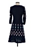 Earthbound Trading Co. Argyle Blue Casual Dress Size S - photo 2