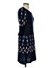 Earthbound Trading Co. Argyle Blue Casual Dress Size S - photo 4