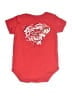 Buc-ees 100% Cotton Graphic Red Short Sleeve Onesie 6-9 MO / 9 MO - photo 2