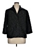 Lafayette 148 New York Tweed Black Blazer Size 14 - photo 1
