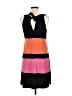 Blu Sage Color Block Black Casual Dress Size M - photo 2