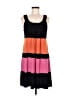 Blu Sage Color Block Black Casual Dress Size M - photo 1