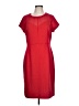 Covington Solid Red Casual Dress Size L - photo 1